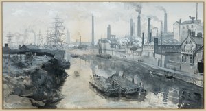El Irwell en Ordsall, Worrall