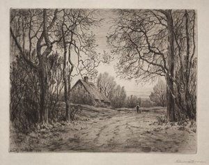Tarde de invierno de Henry Farrer