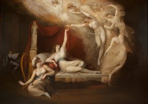 La visión de Catalina de Aragón. 1781 de Johann Heinrich Füssli