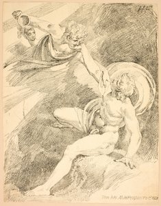 Ganimedes celestial, lámina XV de la segunda edición de Especímenes de Poliautografía