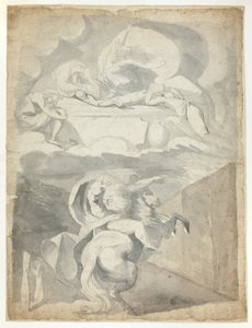 Odín en el inframundo de Johann Heinrich Füssli
