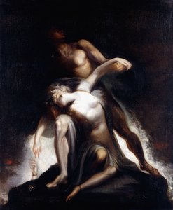 La visión del diluvio de Johann Heinrich Füssli