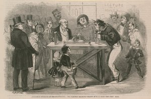 Vacaciones de Navidad en el Politécnico (grabado) de Henry George Hine