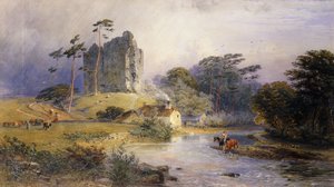 Castillo de Thirlwall, Northumberland de Henry George Hine