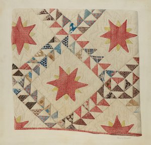 Colcha (Estrella y Triángulo) de Henry Granet