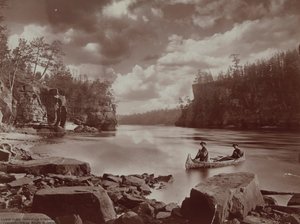 Fauces inferiores, Dells of the Wisconsin,1903 (foto) de Henry Hamilton Bennett