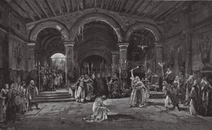 Escena del Rey Lear (litografía) de Henry Hawes Craven Green