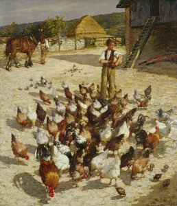Una granja de Sussex de Henry Herbert La Thangue