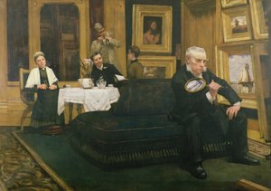 El conocedor, 1887 de Henry Herbert La Thangue