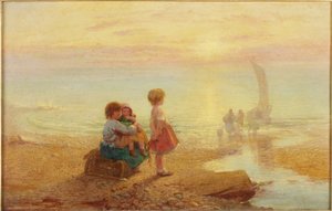 Madrugada en la costa de Henry Hetherington Emmerson