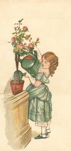 La Princesa Jardineando