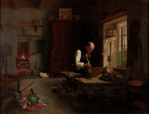 El sastre del pueblo, c.1851 de Henry Hetherington Emmerson