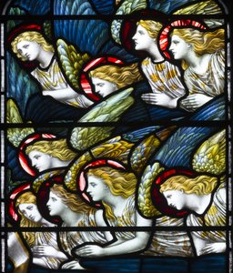 Ángeles, Adoración del Cordero de Henry Holiday