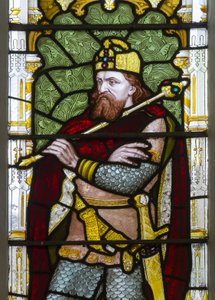 Cambridge, Trinity College, Heaton Butler & Bayne, Henry Holiday, Carolus, 1870, CA de Henry Holiday