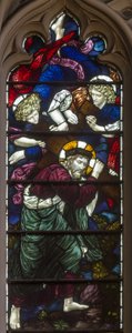 Westminster, St Margaret, James Powell & Sons, Henry Holiday, La Pasión de Cristo, 1883 de Henry Holiday