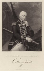 Retrato de Cuthbert Collingwood de Henry Howard