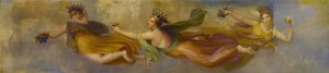 Las Horas, o Estaciones (antiguamente se suponía que eran tres), difundiendo sus diversas producciones, 1834