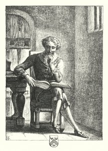 En prisión (grabado) de Henry Hugh Armstead