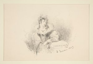 retrato de una mujer