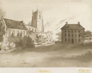 Iglesia y Casa del Vicario de Pattingham de Henry James Noyes