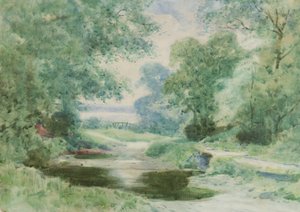A Ford, c.1910 (acuarela sobre papel) de Henry John Sylvester Stannard