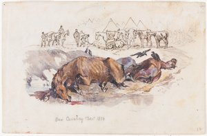 Nuestra caballería, caballos muertos de Henry John Wilkinson