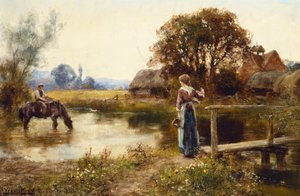 Atardecer de Henry John Yeend King