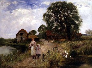El Camino junto al Río de Henry John Yeend King