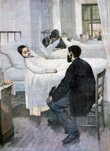 Día de visita en el hospital, 1893 de Henri Jules Jean Geoffroy