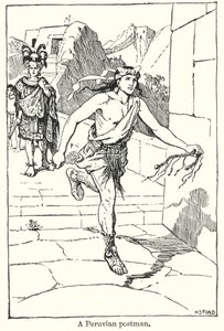 Un cartero peruano (litografía) de Henry Justice Ford