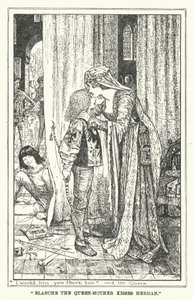"Blanca la Reina Madre besa a Herman" de Henry Justice Ford