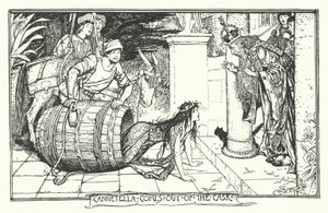 Cannetella sale del barril (grabado) de Henry Justice Ford