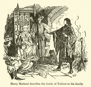 Harry Marland describe la batalla de Poitiers a su familia de Henry Justice Ford