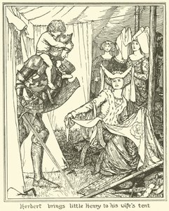 Herbert lleva al pequeño Enrique a la tienda de su esposa de Henry Justice Ford