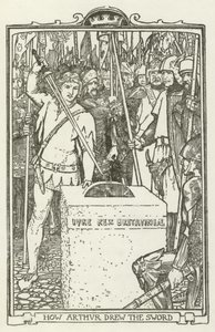 Cómo Arturo sacó la espada de Henry Justice Ford