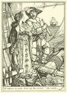 "Si la captura es segura, ¡explota el barco!" dijo ella de Henry Justice Ford