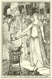 Inga soporta la prueba del hierro caliente de Henry Justice Ford