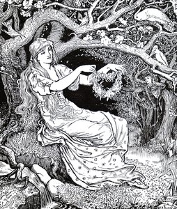 Princesa Narciso y Princesa Potentilla de Henry Justice Ford