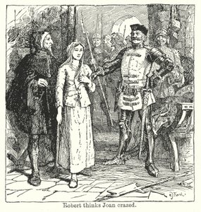 Robert cree que Juana está loca (litografía) de Henry Justice Ford