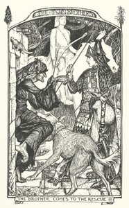 El hermano viene al rescate (grabado) de Henry Justice Ford