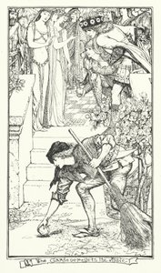 El jardinero consigue la manzana de Henry Justice Ford