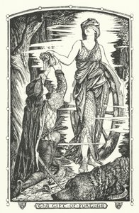 El regalo de la fortuna (grabado) de Henry Justice Ford