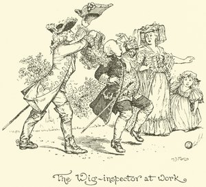 El inspector de pelucas en acción de Henry Justice Ford