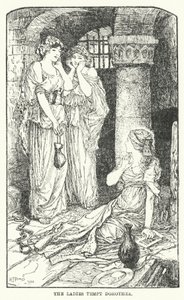 Las damas tientan a Dorothea de Henry Justice Ford
