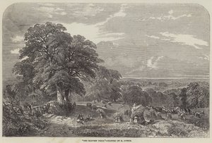El campo de la cosecha de Henry Jutsum