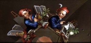 Una vanitas anamórfica