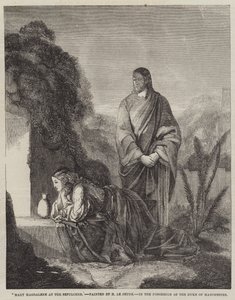 María Magdalena en el Sepulcro de Henry Le Jeune