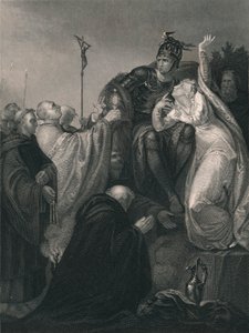 San Agustín ante Ethelberto de Henry Lemon