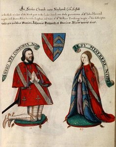 Sir John Howard III y su segunda esposa Alice Tendring de Henry Lilly
