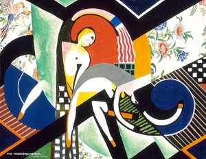 El aguacero, ca. 1917-1918 de Henry Lyman Saÿen